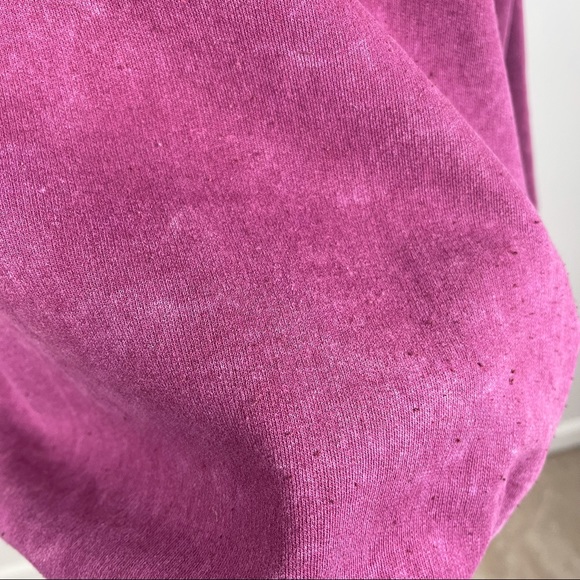 Vintage 80’s English Bay Sportswear Sweatshirt Baggy Acid Washed Pink Bi… - Picture 2 of 6